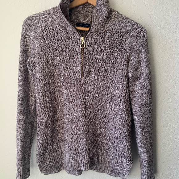 Tommy Hilfiger Maroon Pullover HenleySweater - Picture 2 of 3